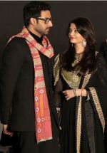 Aishwarya Rai Bachchan, Abhishek Bachchan at kolkatta international film festival on 10th Nov 2014